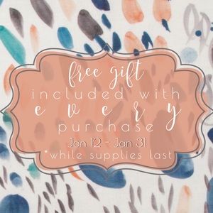 •FREE GIFTS IN EVERY PURCHASE•